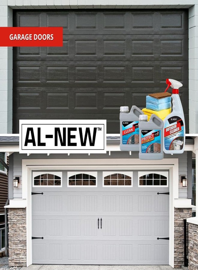 AL-NEW Garage Door Restoration System | Easily Clean, Restore, & Protect Your Garage Door - Image 4